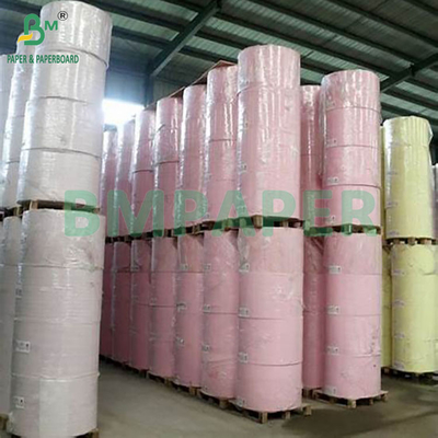 80гсм CB CFB CF Carbonless Copy Paper Roll 242мм×12000м Изображение Синее
