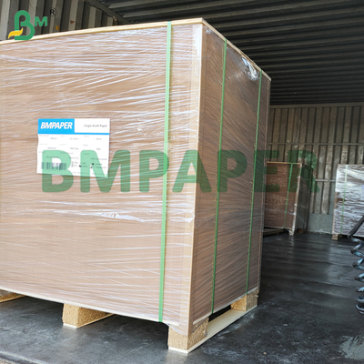 40 - 80 гг MG Brown Ribbed Kraft Paper FDA Approved For Food Packaging (FDA одобрила бумагу с коричневыми ребрами для упаковки пищевых продуктов)
