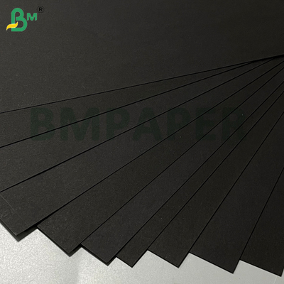 120g 130g 140g Pure Black Fold Resistance Black Paperboard for Gift Boxes Packing DIY