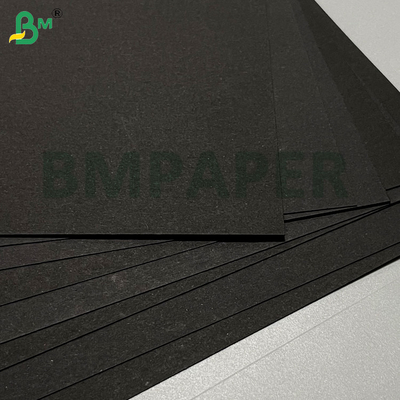 120g 130g 140g Pure Black Fold Resistance Black Paperboard for Gift Boxes Packing DIY