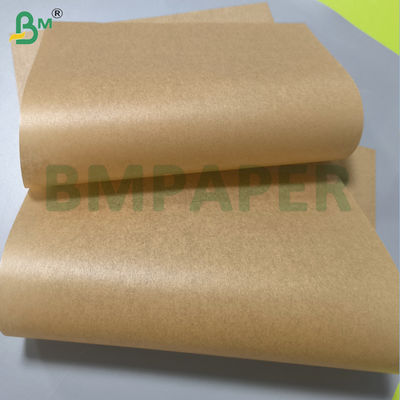 Неизбеленная пергаментная пекарная бумага неклеящаяся печная тарелка