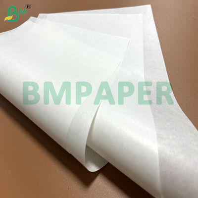 40gsm 45gsm Белая вощеная крафт-бумага для упаковки сэндвичей 18x18