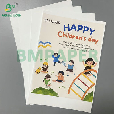 Настольная печатная бумага размером А3 А4 из ткани с одной стороной покрытой толщиной 0,2 мм