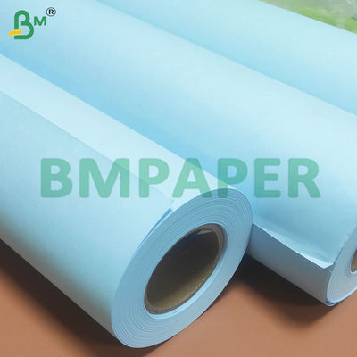 Двусторонняя синяя бумага для чертежей 80 г/м² в рулонах для инженерных чертежей