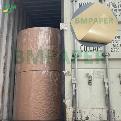 Рулоны крафт-бумаги 75 г/м² + 10 г полимерного ламината внутри для влагостойких конвертов