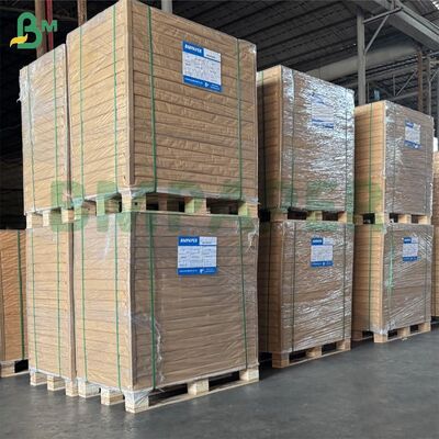 40gsm Golden Yellow Virgin Striped Kraft Paper Sheets, High Wet Strength