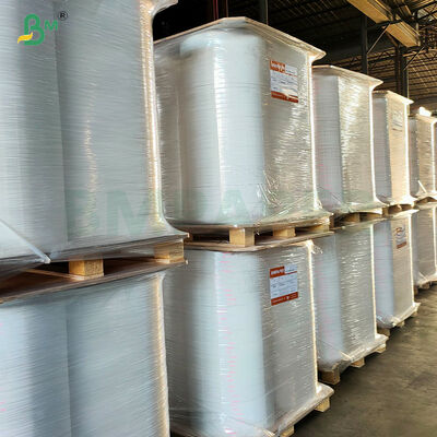 FDA Устойчивость к влаге Белые напитки Соломенная оберточная бумага в рулонах