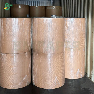 Натуральная небеленая крафт-бумага пищевого качества 80 г/м² для упаковки хлеба