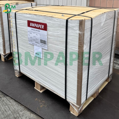 Белая картона на основе волокон для упаковки замороженных продуктов питания