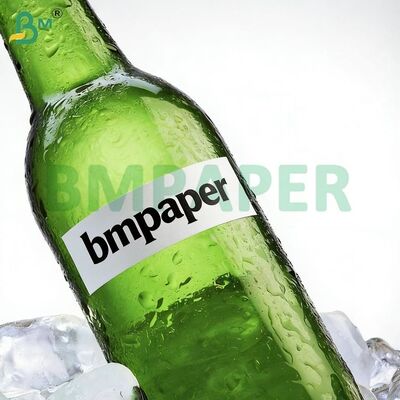 80г 90г влагопрочная этикеточная бумага для печати этикеток на напитках