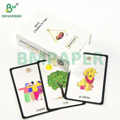 Высоконепрозрачная бумага для игральных карт 310GSM 320GSM с синим сердечником Картон для покера