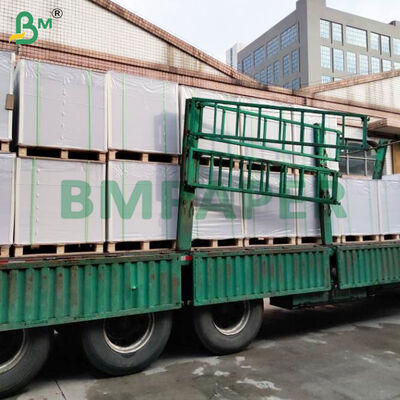 Двусторонняя белая лентовая текстильная карточная бумага 1000 x 667 мм