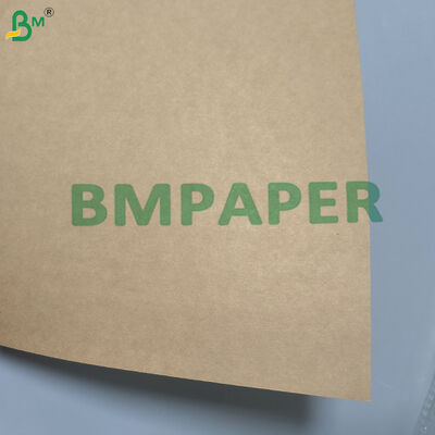 Коричневый PE покрытый Kraft Paper Контейнер для пищевых продуктов водонепроницаемый PE покрытие с одной стороны