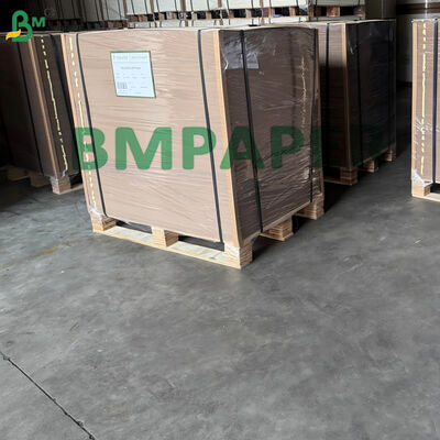 Коричневый PE покрытый Kraft Paper Контейнер для пищевых продуктов водонепроницаемый PE покрытие с одной стороны