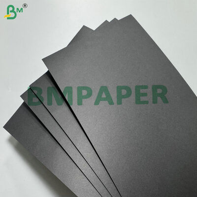 Smooth Surface Premium 250gsm 300gsm Black Paperboard Ideal for Gift Boxes and Rigid Packaging