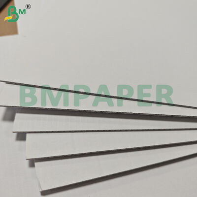 150+100+150gsm High Stiffness White Corrugated Board E Flute