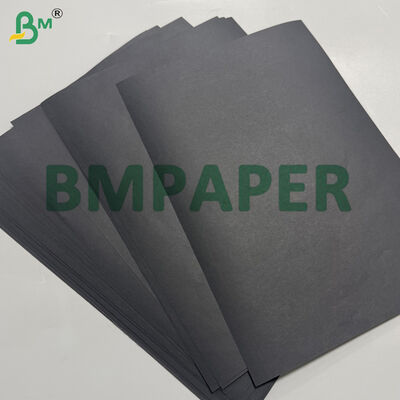 80gsm Double Sided Deep Matte Black Paper Sheets For Displays, Fade Resistant