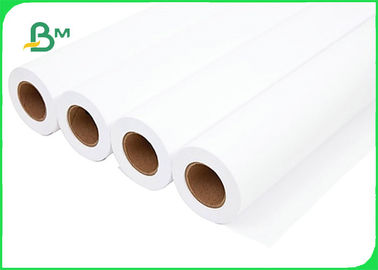 Широкоформатный CAD 20# Бумажная рулонка для струйного принтера 30' X 50yards