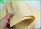 Экологическая бамбуковая бумага волокна 50G 80G Unbleached Kraft точная для бумажного мешка