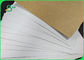 материал задней части Крафт белой бумаги с покрытием 365гсм Унблеачед для подносов еды