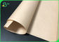 Biodegradable бумага прокладки Брауна 60gsm Kraft наматывает одобренное УПРАВЛЕНИЕМ ПО САНИТАРНОМУ НАДЗОРУ ЗА КАЧЕСТВОМ ПИЩЕВЫХ ПРОДУКТОВ И МЕДИКАМЕНТОВ бумажное сырье соломы
