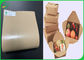 Устранимое жиронепроницаемое PE покрыло Kraft бумажный Rolls для еды Takeway 250gsm 300gsm